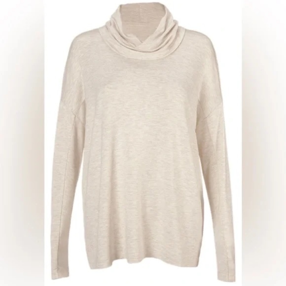 Large CAbi Cream Turtleneck